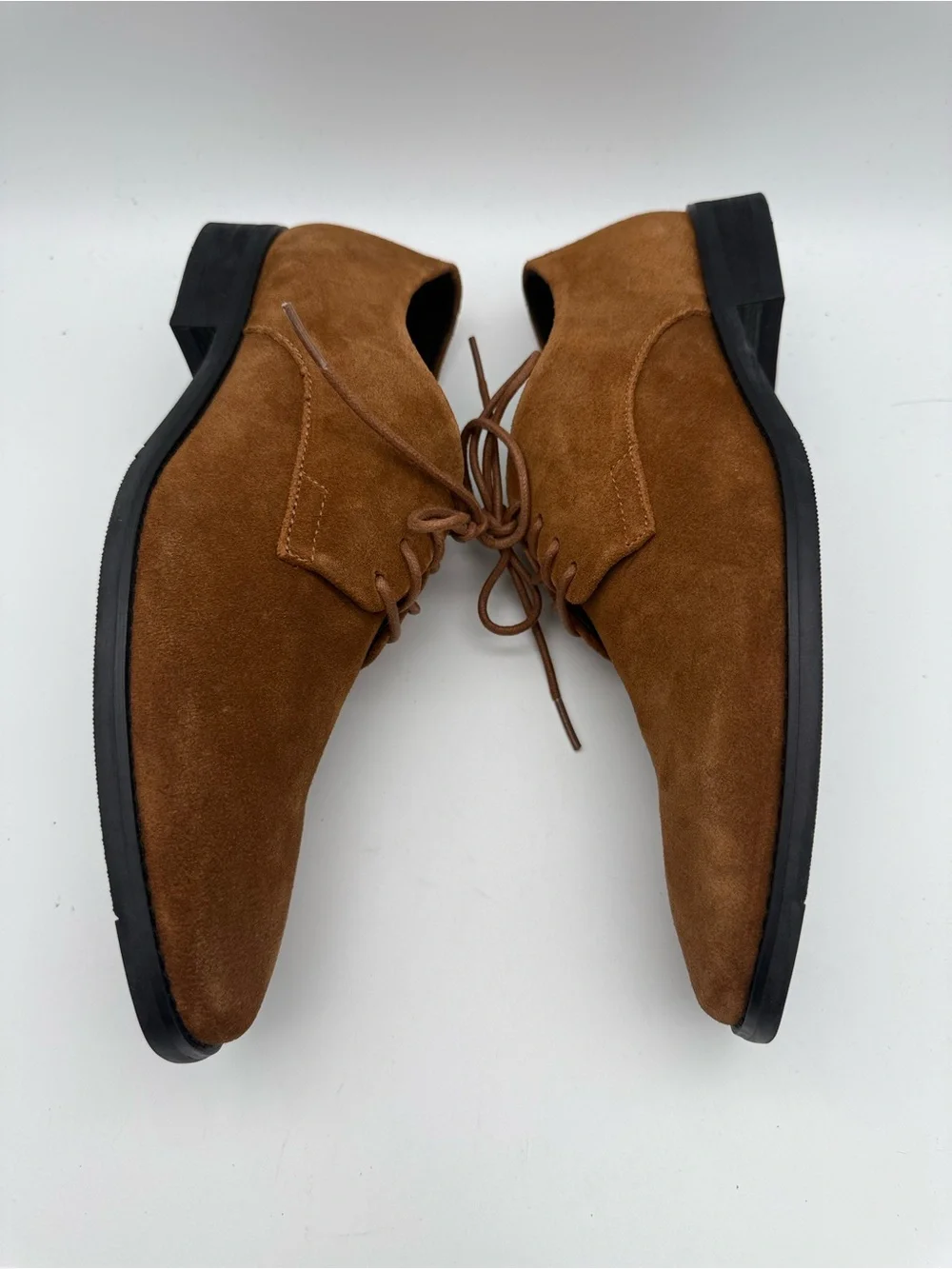 BRAND NEW Calvin Klein Men's Ramses Calf Suede Tan (Light Brown) Men’s Size 8.5